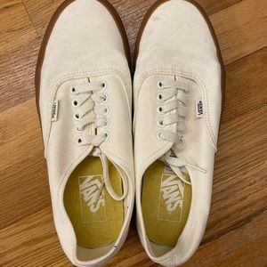 Cream and Gum Sole Vans Men’s Rare